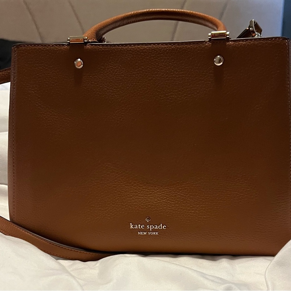 Kate Spade Tan Leather Tote - Picture 1 of 1
